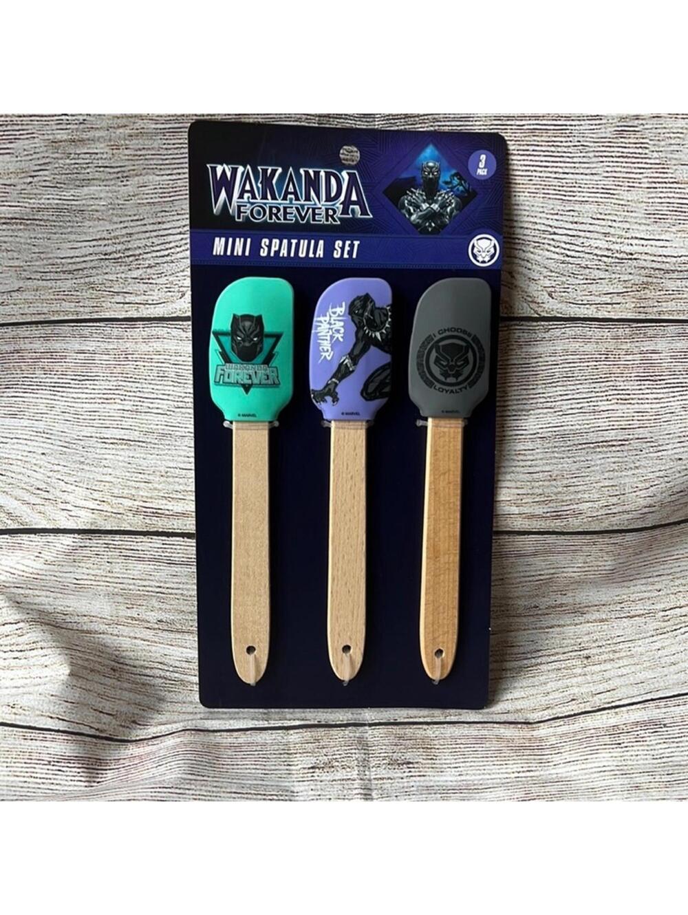 Wakanda Forever Mini Spatula Set